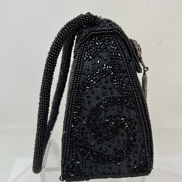 Todd Anthony Small Beaded Evening Wristlet Handbag - Picture 8 of 11